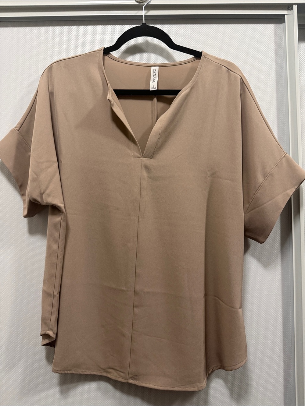 Zenana beige blouse